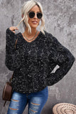 Knit Long Sleeve Hooded Sweater for Women - Kevous