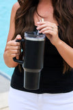Black 304 Stainless Steel Double Insulated Cup 40oz