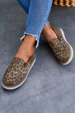 Casual Leopard Colorblock Sneakers