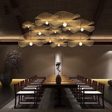 Bamboo Weaving Wooden Pendant Lamp Kevous