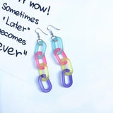 "CHAINED LINK" EARRINGS Kevous
