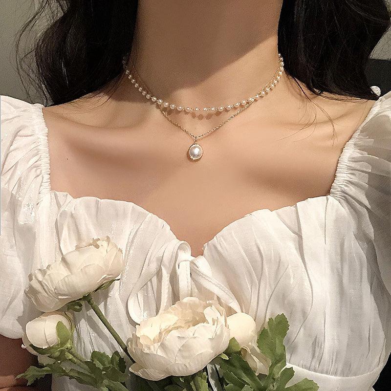 "DAINTY" DOUBLE-LAYERED NECKLACE Kevous