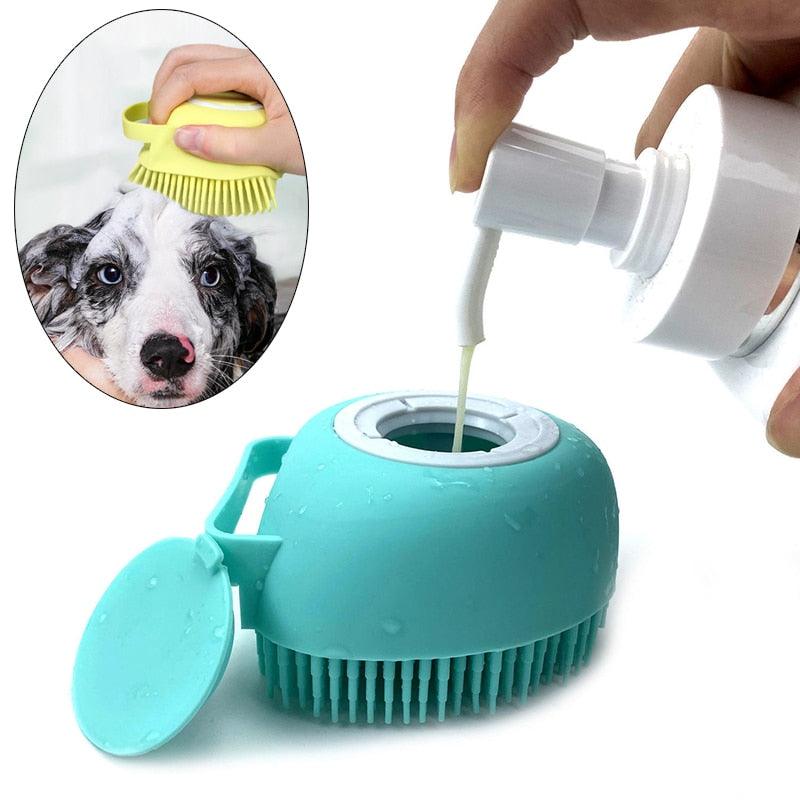 Dog Shampoo Dispenser Brush Kevous
