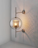 Industrial style wall lamp