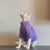 1pc Hairless Cat Sweater Autumn And Winter Pet Clothes For CatsSphynx CatDevon Rex