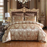 European-Style Satin Jacquard Bedding