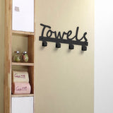 Creative Metal Bathroom Towel Hook