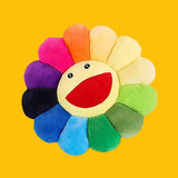 Rainbow Flower Pillow