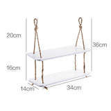 Swing Wooden Shelve