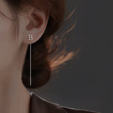 Initial Ear Chain (1 pair)