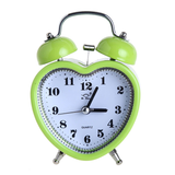 Tick-Free Heart Shape Alarm Clock