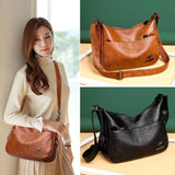 Soft Leather Handbag - Kevous