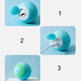 Smart Cat Toys Automatic Rolling Ball Electric Cat Toys Interactive For Cats Self-Moving Kitten Toys