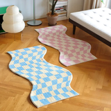 Groovy Checkered Rug