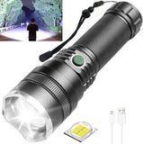 Ultra-Bright Tactical Zoom Flashlight