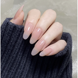 Nude Pink Medium Almond Press on Nails