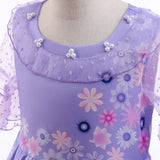 Isabella Encanto Dress Kids Princess Dress Up for Girls Party Dresses Halloween
