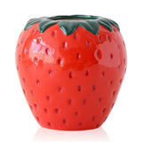 Sweet Strawberry Ceramic Vase
