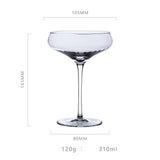 Lead-free crystal glass goblet