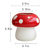 Magical Mushroom Ceramic Vase