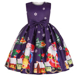 Seindeal Toddler Girls Christmas Dresses Tutu Fancy Sleeveless for Festival Party Princess Costumes Gown 2-10Years 2022
