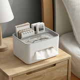 1pc Multifunctional Desktop Storage Box, Tissue Box, Drawer Paper Box, Remote Control Sundries Storage Rack