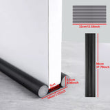 95*10cm Waterproof Seal Strip Draught Excluder Stopper Door Bottom Guard Double Silicone Rubber Seal Dustproof Soundproof Strips