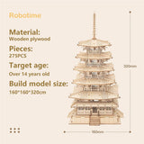 Five-storied Pagoda Puzzle