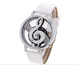 Personality Fashionable casual ladies watch double-sided hollow-out quartz watch