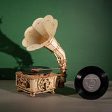 Hand Crank Gramophone