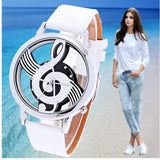 Personality Fashionable casual ladies watch double-sided hollow-out quartz watch