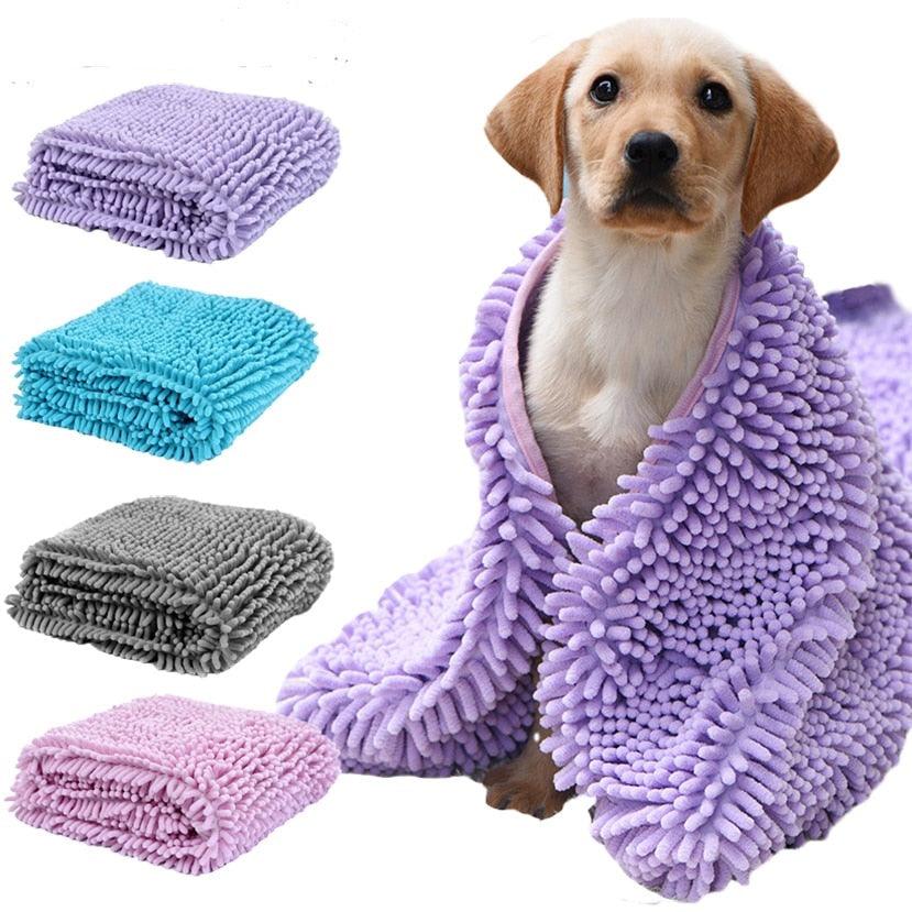 Super Absorbent Dog Towel For Quick Drying - Kevous