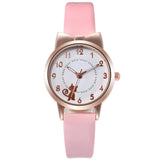 New Cat Watches Women Fashion Casual Leather Belt Watches Simple Ladies' Small Dial Quartz Clock Dress Wristwatches Reloj mujer