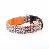Leopard LED Dog Collar - Kevous