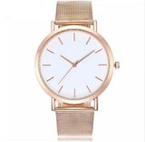 Japan Quartz Movement High Quality Martin Stainless Steel Mesh Ladies Watch