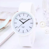 2021 New simple silicone Casual Quartz Watch