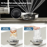 G1/2 Faucet Glass Rinser For Home Sink Automatic Cup Scourer Washer Bar Coffee Pitcher Wash Cups  Tool Household kitchen