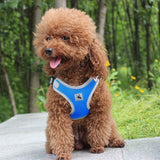 Breathable Mesh Dog Harness Vest For Small Medium Dogs Reflective Puppy Harness