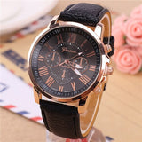 Luxury Brand Leather Quartz Watch