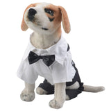 Handsome Pets Dog Suit Wedding Dress Clothes for Small Dogs Puppy