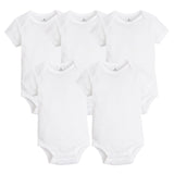 5-Piece Newborn Baby Clothing Set: Summer Body Baby Bodysuits