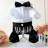 Handsome Pets Dog Suit Wedding Dress Clothes for Small Dogs Puppy