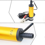 Portable Mini 12V 24V DC Electric Submersible Pump For Pumping Diesel Oil Water Aluminum Alloy Shell 12L/min Fuel Transfer Pump