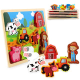 Wooden Puzzle Toys for Children