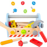 Wooden Play Toolbox