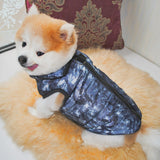 Winter Dog Clothes for Small Dogs Waterproof Pet Coat Warm Padded Jacket