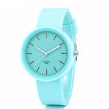 Trend Candy Color Wrist Watch Korean Silicone Jelly Watch