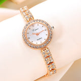 Luxury Crystal  Quartz Wristwatch