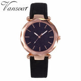 Starry Sky Dial Fashion Luxury Ladies Leather Quartz Wrist Watch