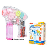 Automatic Electric Bubble Machine Bubble Guns for Kids Bubble Maker Bubble Blower for Kids with LED Light Bubble Outdoors Games